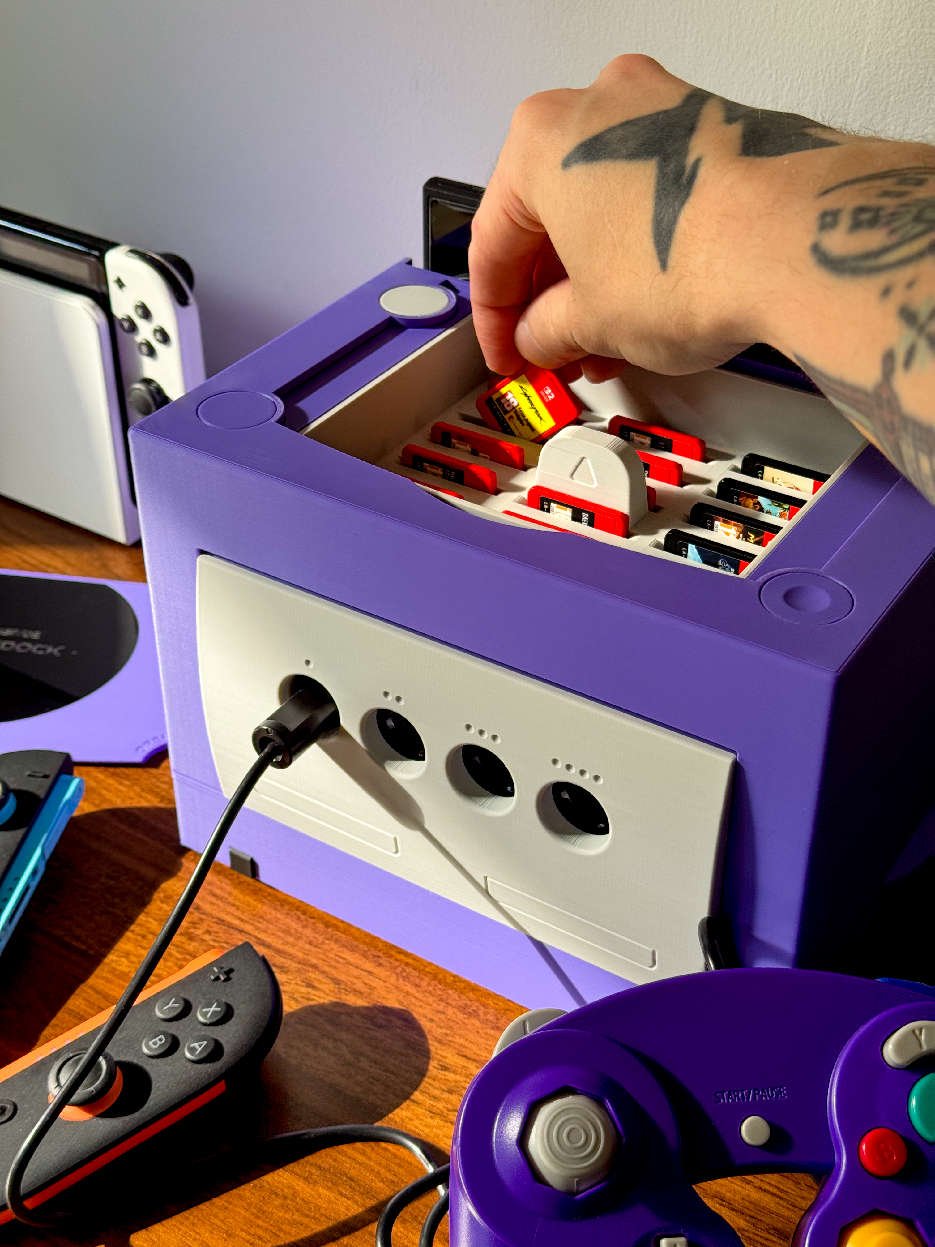 CUBEDOCK for Nintendo Switch / SWITCH 2 / LCD / Oled